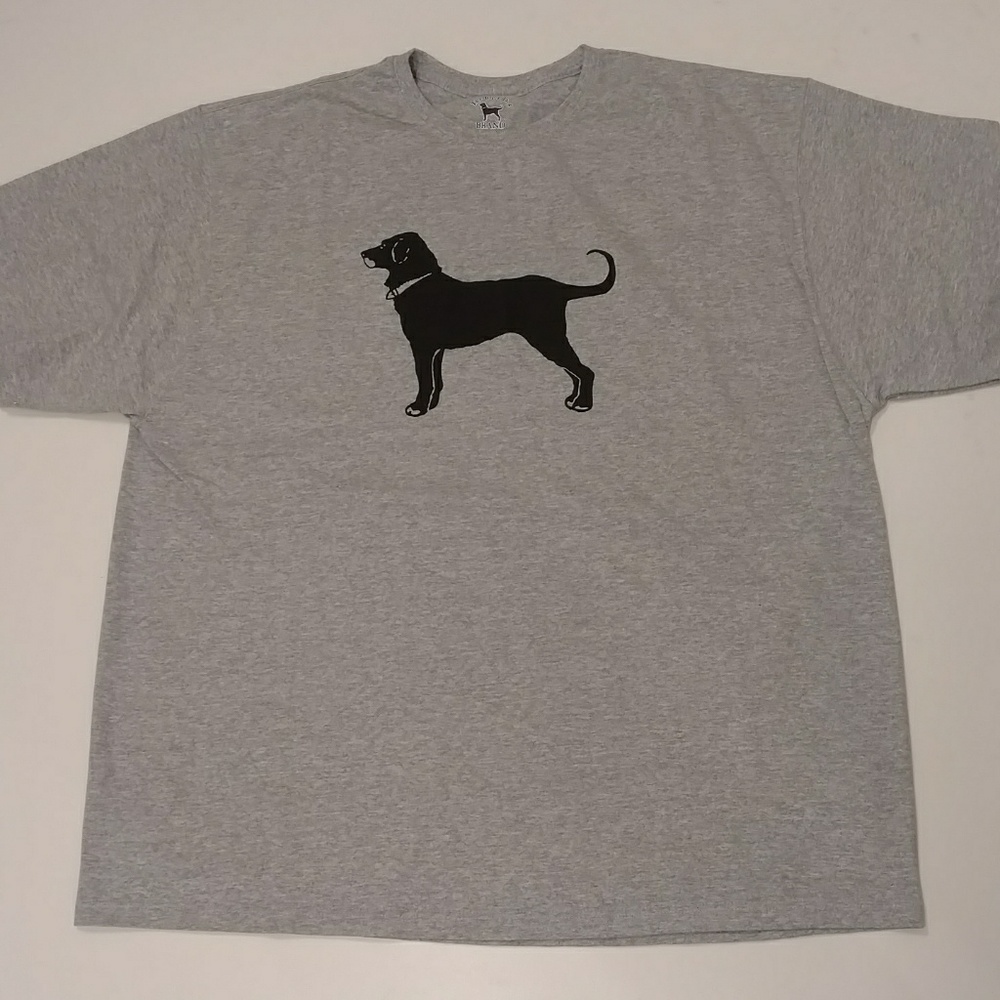 Black Dog XXL Heather Gray T Shirt Tee Mystic Bar Made in USA Chest 50" Unisex - Picture 5 of 6